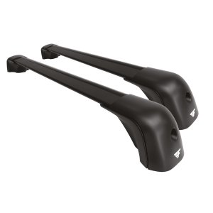 Mercedes C Class Roof Rack Cross Bars - Omac - Compact (9080B Kit PR18) - Black - '17-'23 Mercedes C Class Roof Rack Cross Bars - Omac - Compact (9080B Kit PR18) - Black - '17-'23